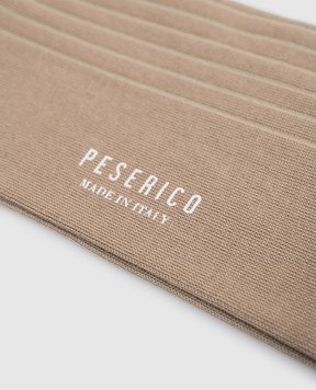 Peserico Бежевые носки R74027C0RCC806