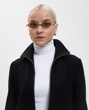 Kuboraum Золотисті складні сонцезахисні окуляри H81 KRSH81PG0000004P