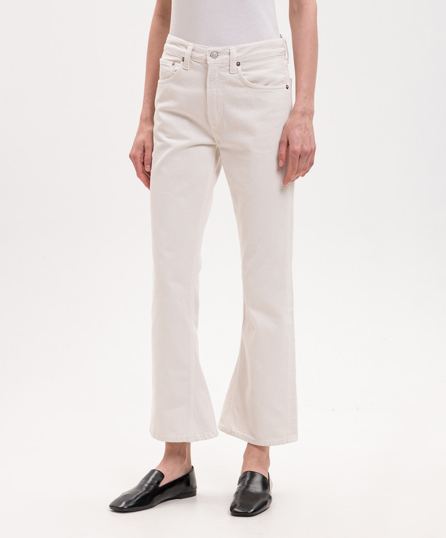 AGOLDE Джинси кльош кольору айворі A2921183 зображення 3