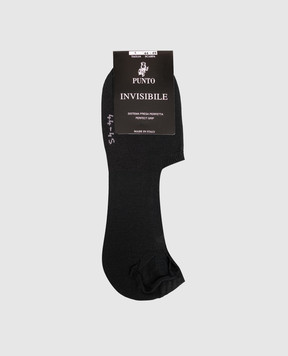 RiminiVeste Чорні шкарпетки-сліди Invisibile INVISIBILE