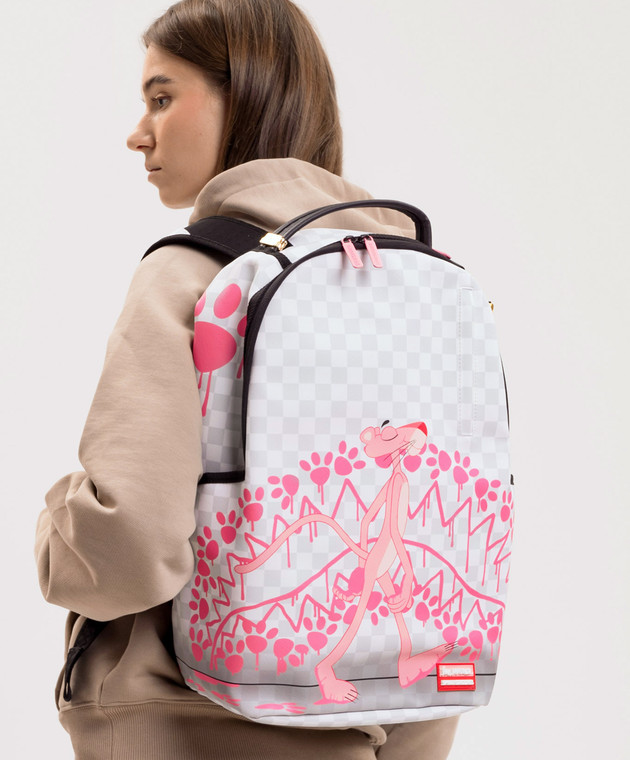Sprayground Детский рюкзак PINK PANTHER PAWPRINTS 910B8860NSZ изображение 2