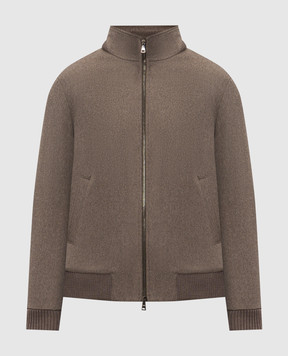 Cashmere&Whiskey Коричнева куртка з вовни 8400865307