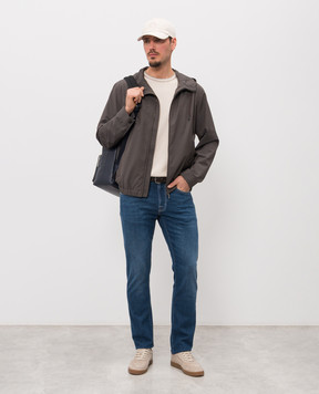 Peserico Коричневая куртка с шерстью R5224002561