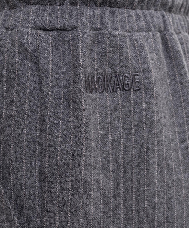 Mackage Сірі спортивні штани NEV-K в смужку NEVK зображення 5