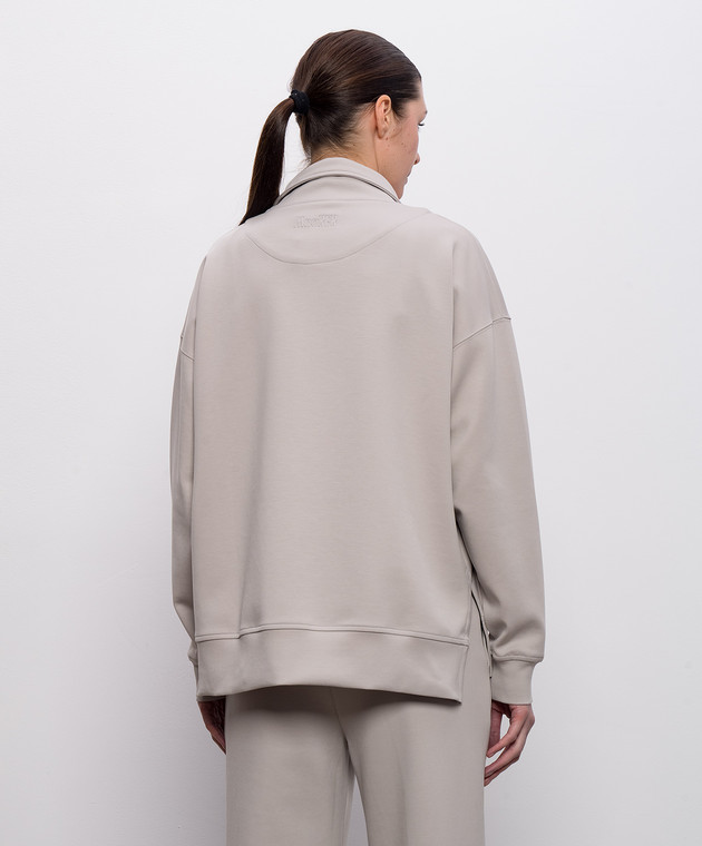 MooRER Серая спортивная куртка WALDAS WALDASIT изображение 4