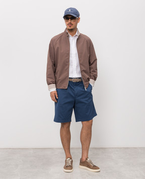 Brunello Cucinelli Коричнева куртка MY4196583