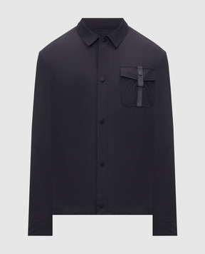 Sease Синяя куртка с логотипом JJ076TN286