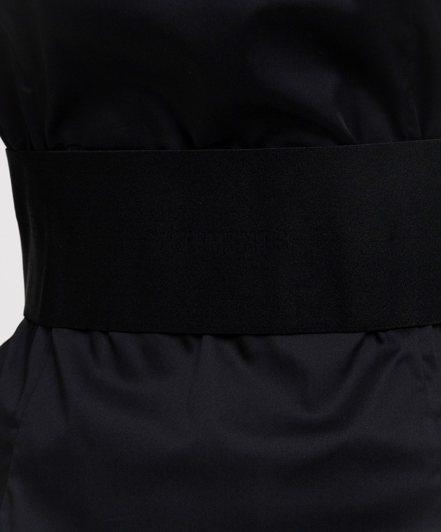 Vetements Черная рубашка WH27SH042B изображение 5