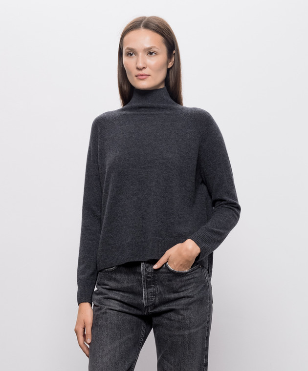Max Mara Weekend Сірий гольф ZARINA з вовни та кашеміру WKDZARINA зображення 3