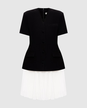 Simkhai Черное платье-жакет двойной конструкции Lea Blazer 4261151CP