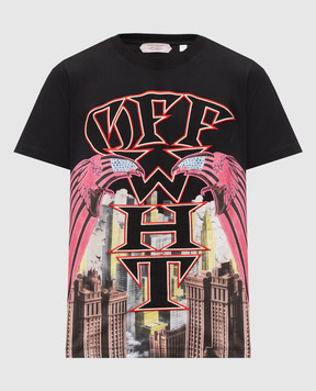 Off-White Черная футболка Starcity 44MAA027Z26J006