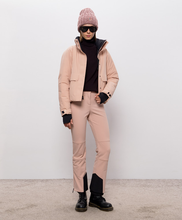 Moncler Grenoble Розовые горнолыжные штаны L20982G000095983S изображение 2