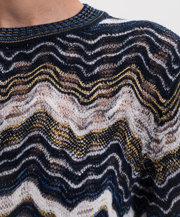 Missoni Джемпер с шерстью в узоре DS26WN0WBK01KL изображение 5