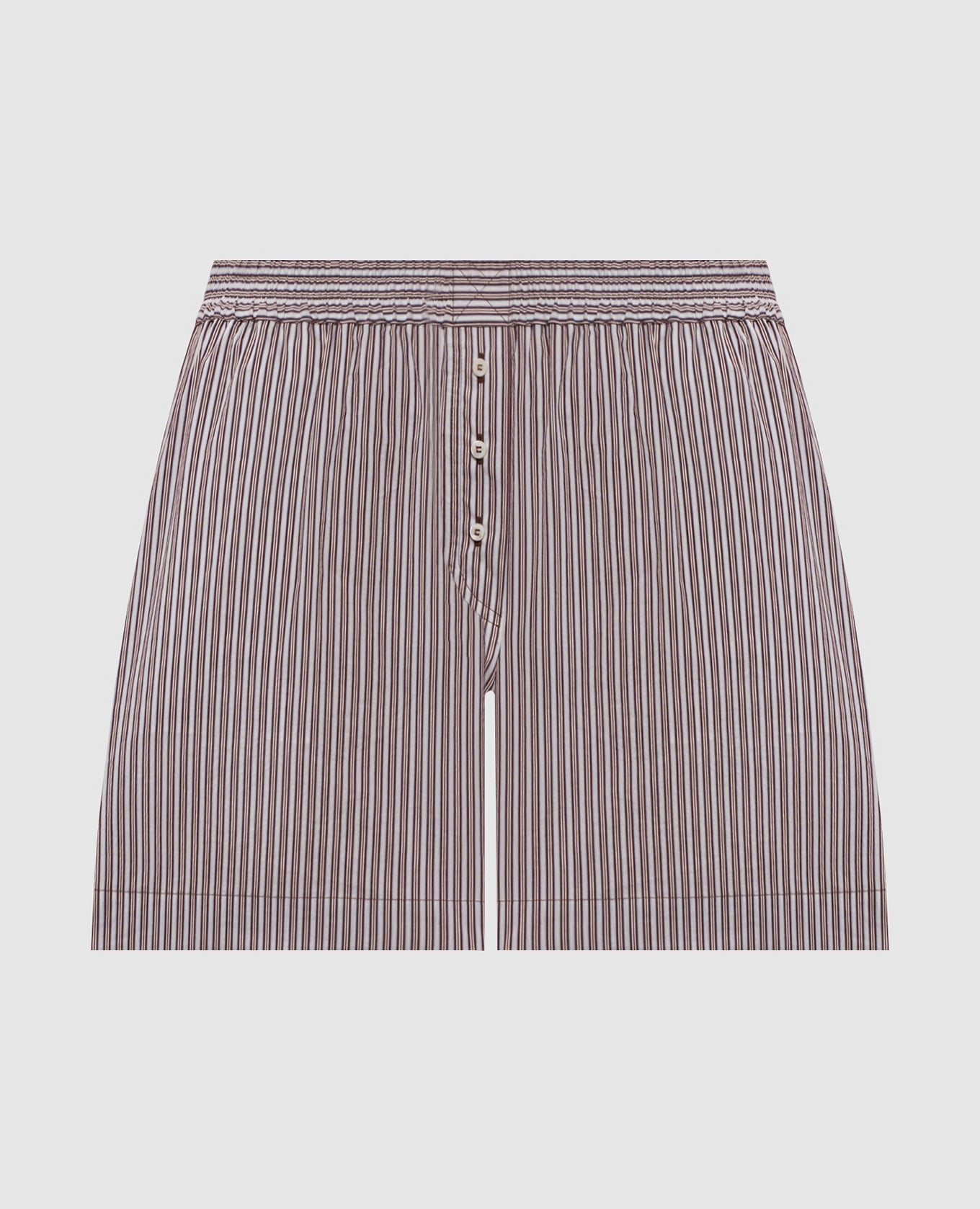 Шорти з шовком в смужку