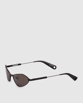 Jacquemus Черные очки Bambino JAC68C2SUN