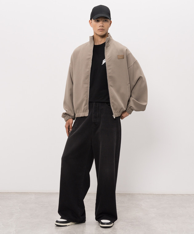 AMIRI Черная футболка HOLLYWOOD AMTOJR1189 изображение 2