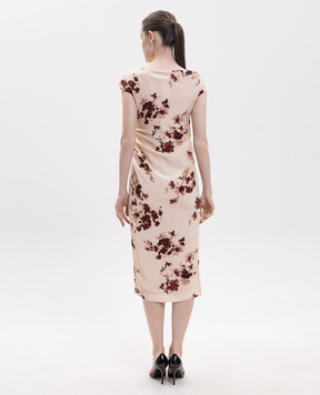 Max Mara Бежева сукня TEDERA із шовку MSTEDERA