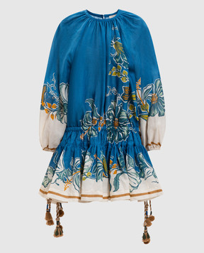 Alemais Синее платье Luda 6393D