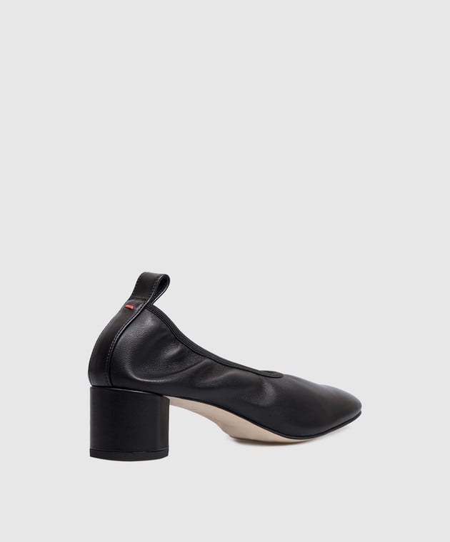 Aeyde Черные кожаные туфли Gemma PUHPPR45RO109FW24800007 изображение 3