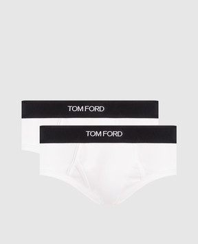 Tom Ford Набір білих трусів-бріфів T4XC11040
