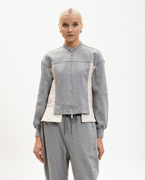 3.1 Phillip Lim Серая спортивная куртка E26160919TFT