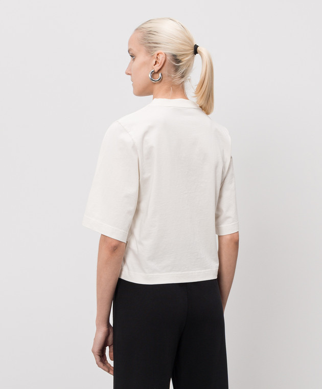 Palm Angels Футболка Bear цвета айвори PWAA079S26JER006 изображение 4