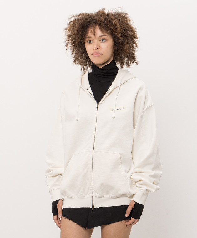 Vetements Спортивна куртка кольору айворі MH27ZU147W зображення 3