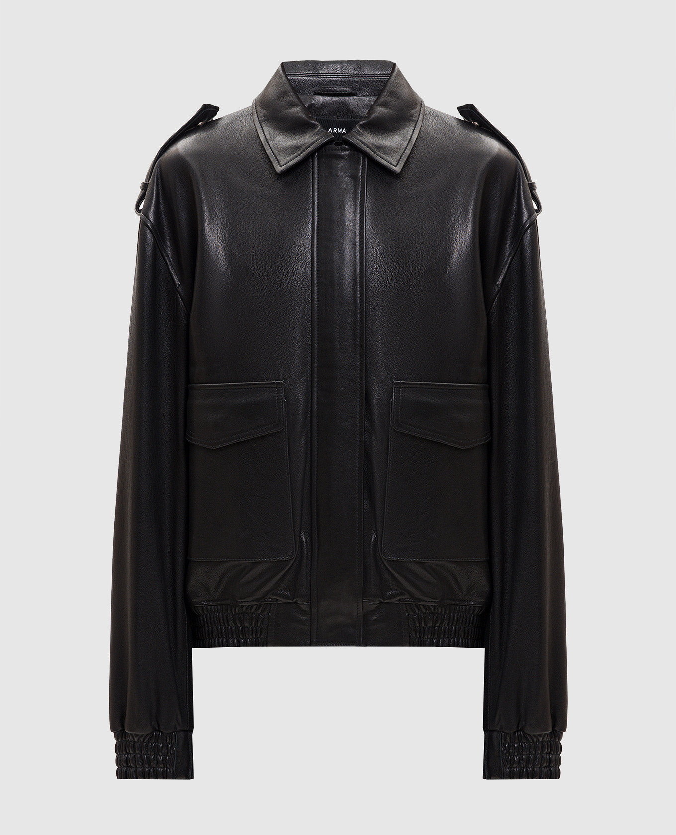 Черные кожаные куртки Astra