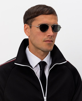Saint Laurent Серебристые очки 97 843062Y9969