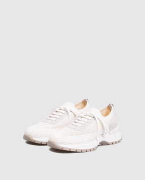 Doucal's Белые кроссовки с логотипом DD8765WHINPZ849