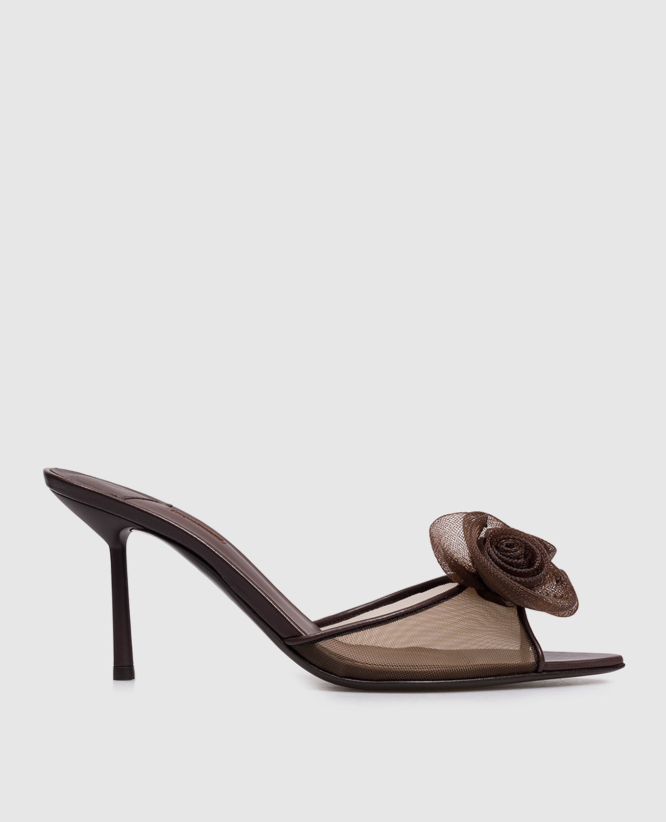 Коричневые мюли ROSE