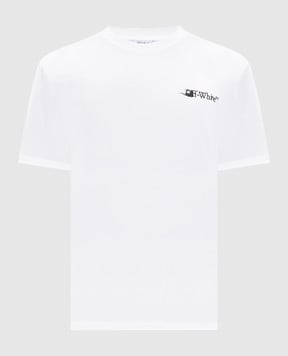 Off-White Біла футболка Ink Arrow 44MAA027F5J007