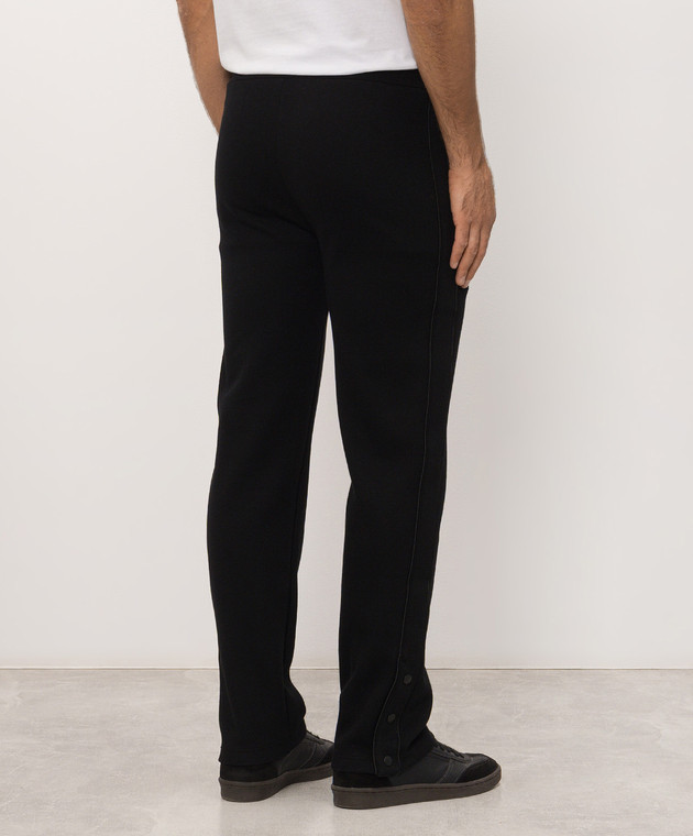 Givenchy Черные спортивные брюки с шерстью BM51S83YT8 изображение 4