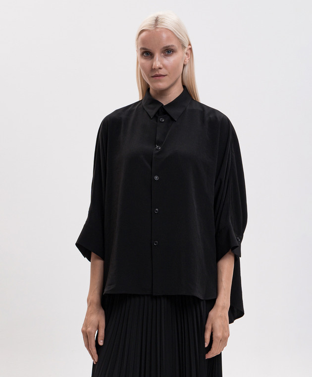 Y`S Yamamoto Черная рубашка YVB09500 изображение 3