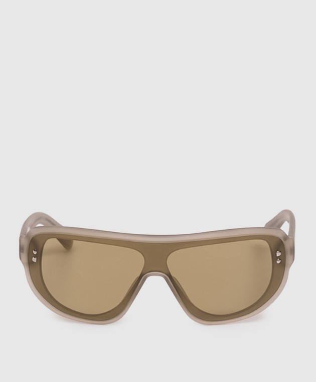 Jacquemus Солнцезащитные очки цвета хаки JAC225C2SUN