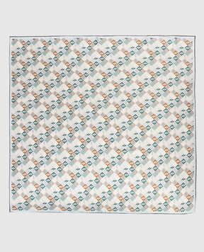 Fendi Платок из шелка в клетку FXT091AUMD