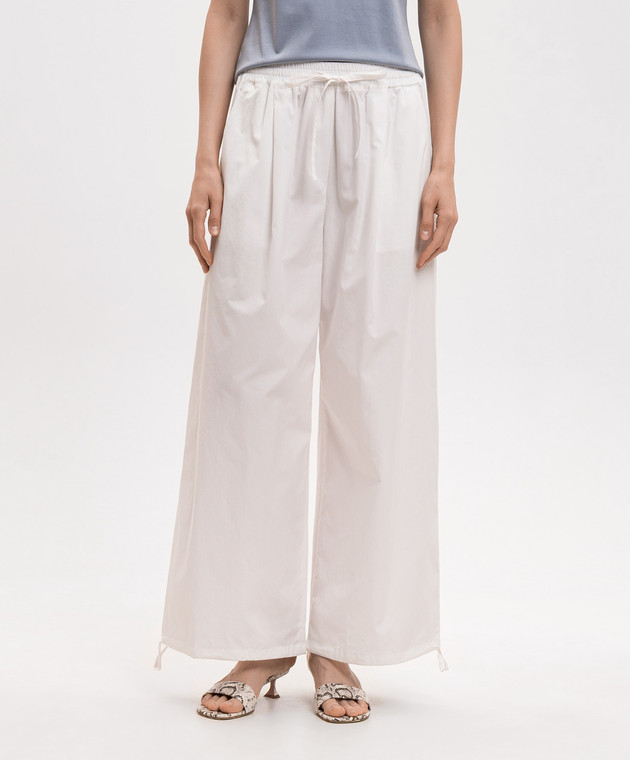 Max Mara Weekend Білі штани WKIBELLICO WKIBELLICO зображення 3