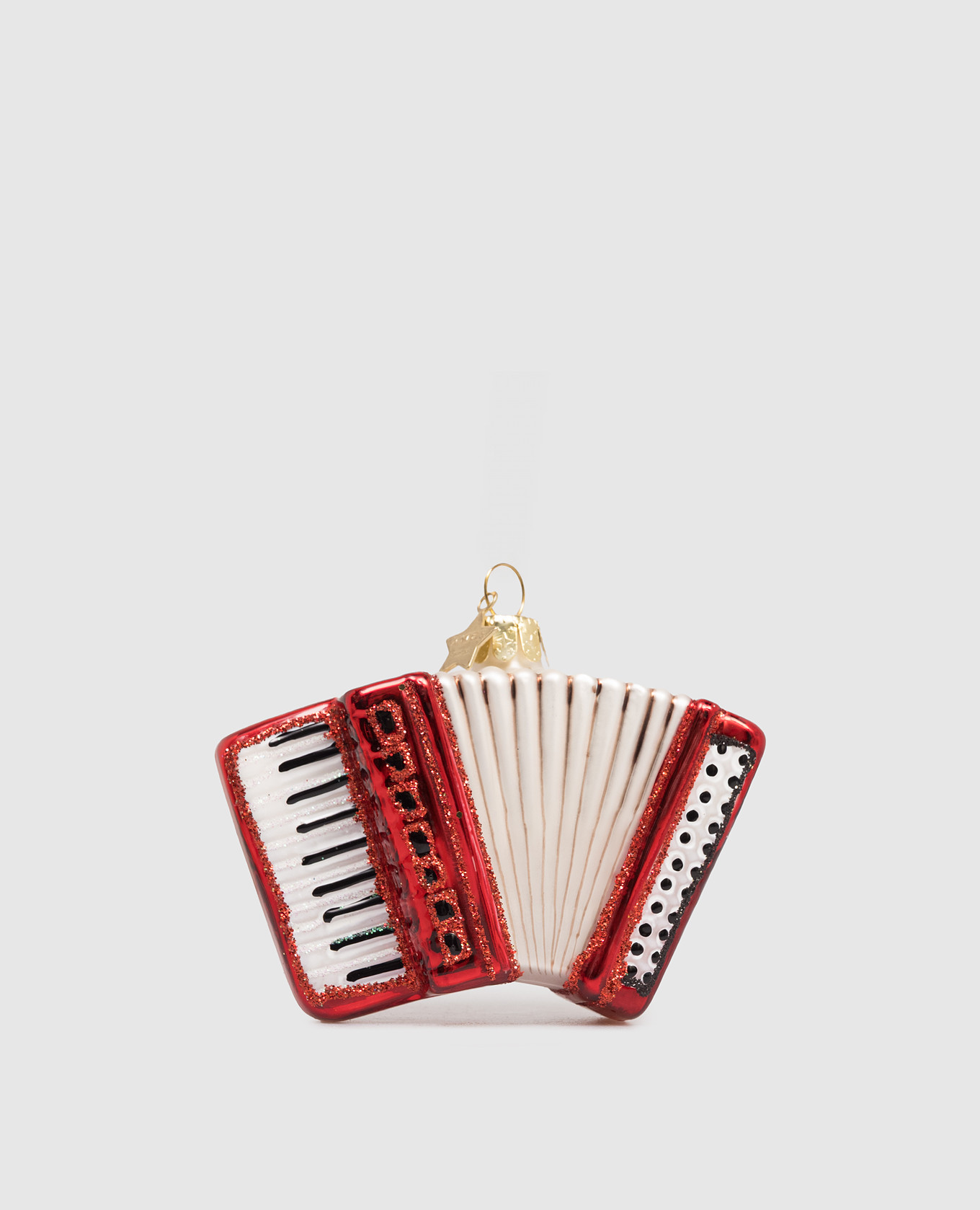 

Елочная игрушка Accordion, Красный, Елочные украшения