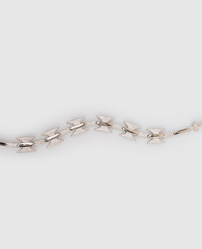 Darkai Сріблястий браслет Razor Wire DIBR0075