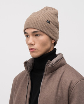 Woolrich Коричнева шапка з вовною CFWOAC0331MRUF0659