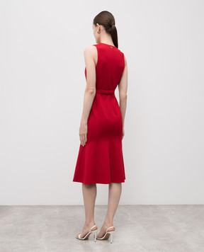 Twinset Червона сукня з логотипом 252TP2606