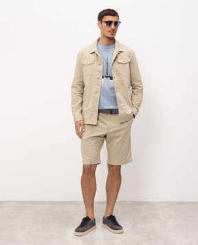 Florentino Голубая футболка с принтом 126762610654