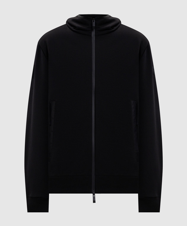 Moncler Черная спортивная куртка L20918G0005389AZY