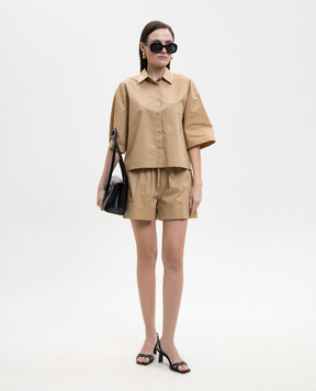 Solotre Бежевые шорты M1AB0062