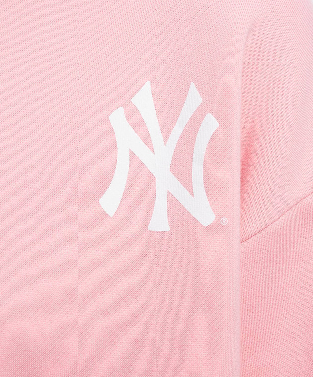 Sporty & Rich Рожеве утеплене худі Yankees ST0952018695PI152 зображення 5