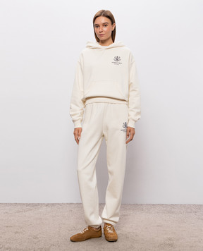 Sporty & Rich Джогери кольору айворі SR Hote PA08785276WH06