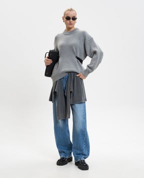 Alexander Wang Сині джинси з подвійною конструкцією 4DC4254935