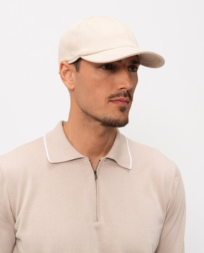 CAPOBIANCO Бежева кепка 20MC1MG00