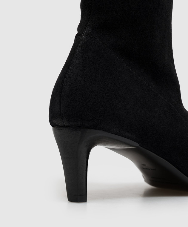 Officine Creative Чорні замшеві ботильйони SUZY SUZY004NERO зображення 5