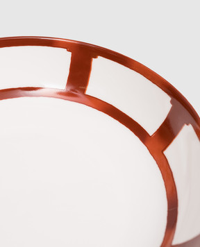 Geminiano Cozzi 1765 Біла велика порцелянова тарілка для супу Venezia TTCFL01209073